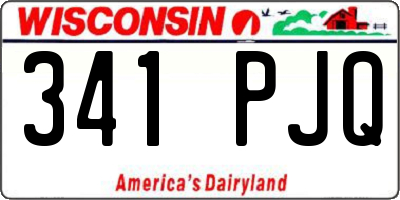 WI license plate 341PJQ