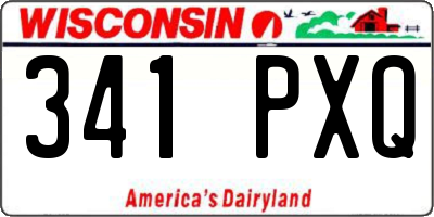 WI license plate 341PXQ