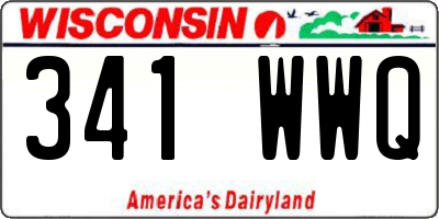 WI license plate 341WWQ