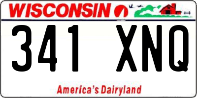 WI license plate 341XNQ