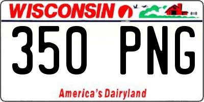 WI license plate 350PNG
