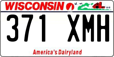 WI license plate 371XMH
