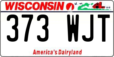 WI license plate 373WJT