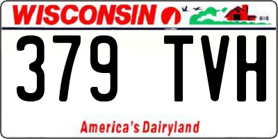 WI license plate 379TVH