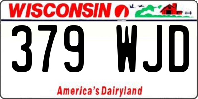 WI license plate 379WJD