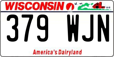 WI license plate 379WJN