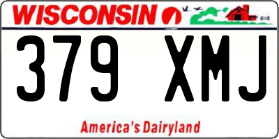 WI license plate 379XMJ