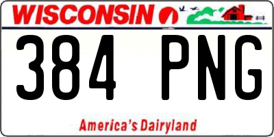 WI license plate 384PNG