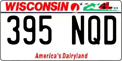 WI license plate 395NQD