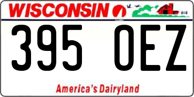 WI license plate 395OEZ
