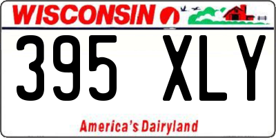 WI license plate 395XLY