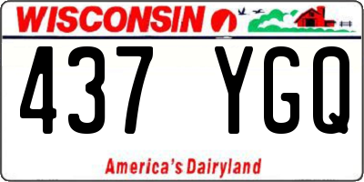 WI license plate 437YGQ