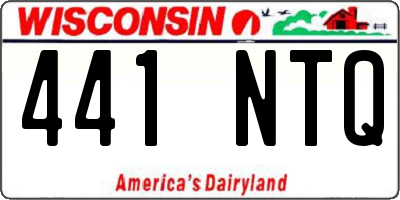 WI license plate 441NTQ