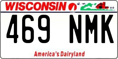 WI license plate 469NMK