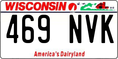 WI license plate 469NVK