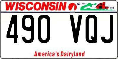 WI license plate 490VQJ