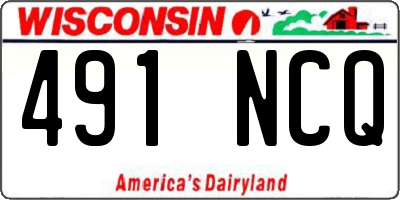 WI license plate 491NCQ