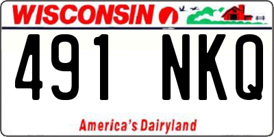 WI license plate 491NKQ