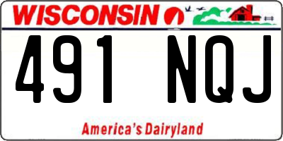 WI license plate 491NQJ