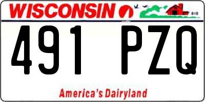WI license plate 491PZQ