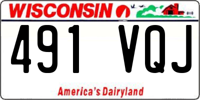 WI license plate 491VQJ
