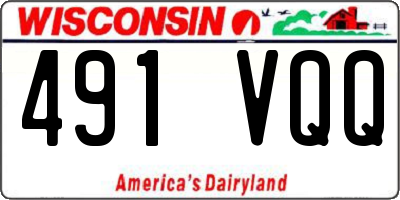 WI license plate 491VQQ