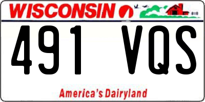 WI license plate 491VQS