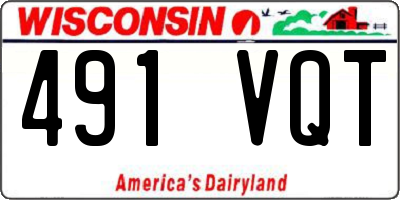 WI license plate 491VQT