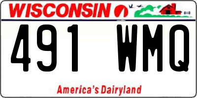 WI license plate 491WMQ