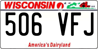 WI license plate 506VFJ