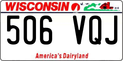WI license plate 506VQJ