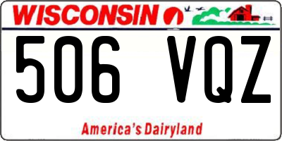 WI license plate 506VQZ