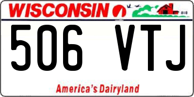 WI license plate 506VTJ
