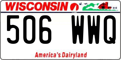 WI license plate 506WWQ
