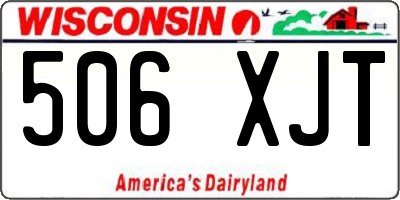 WI license plate 506XJT