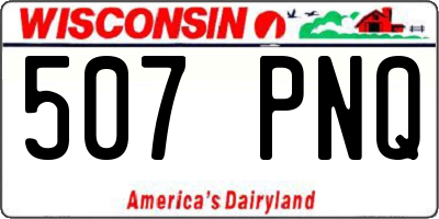 WI license plate 507PNQ