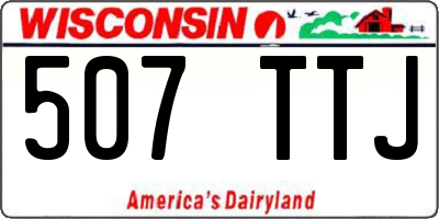 WI license plate 507TTJ