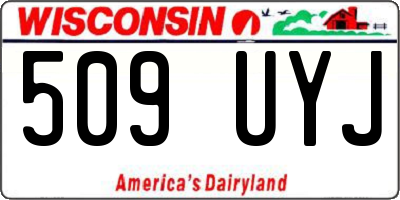 WI license plate 509UYJ