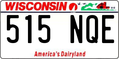 WI license plate 515NQE