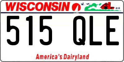 WI license plate 515QLE