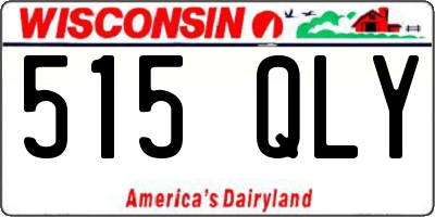 WI license plate 515QLY