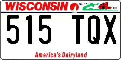 WI license plate 515TQX