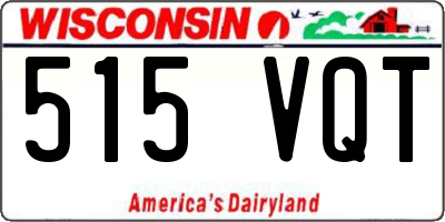 WI license plate 515VQT