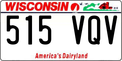 WI license plate 515VQV