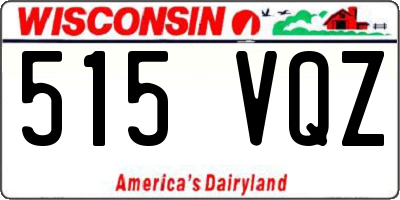 WI license plate 515VQZ