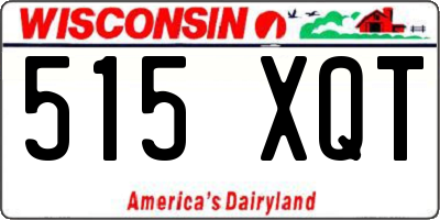 WI license plate 515XQT