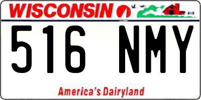 WI license plate 516NMY