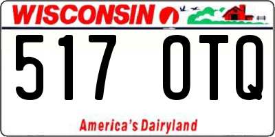 WI license plate 517OTQ