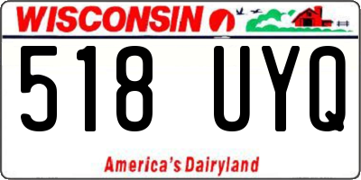 WI license plate 518UYQ