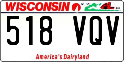 WI license plate 518VQV